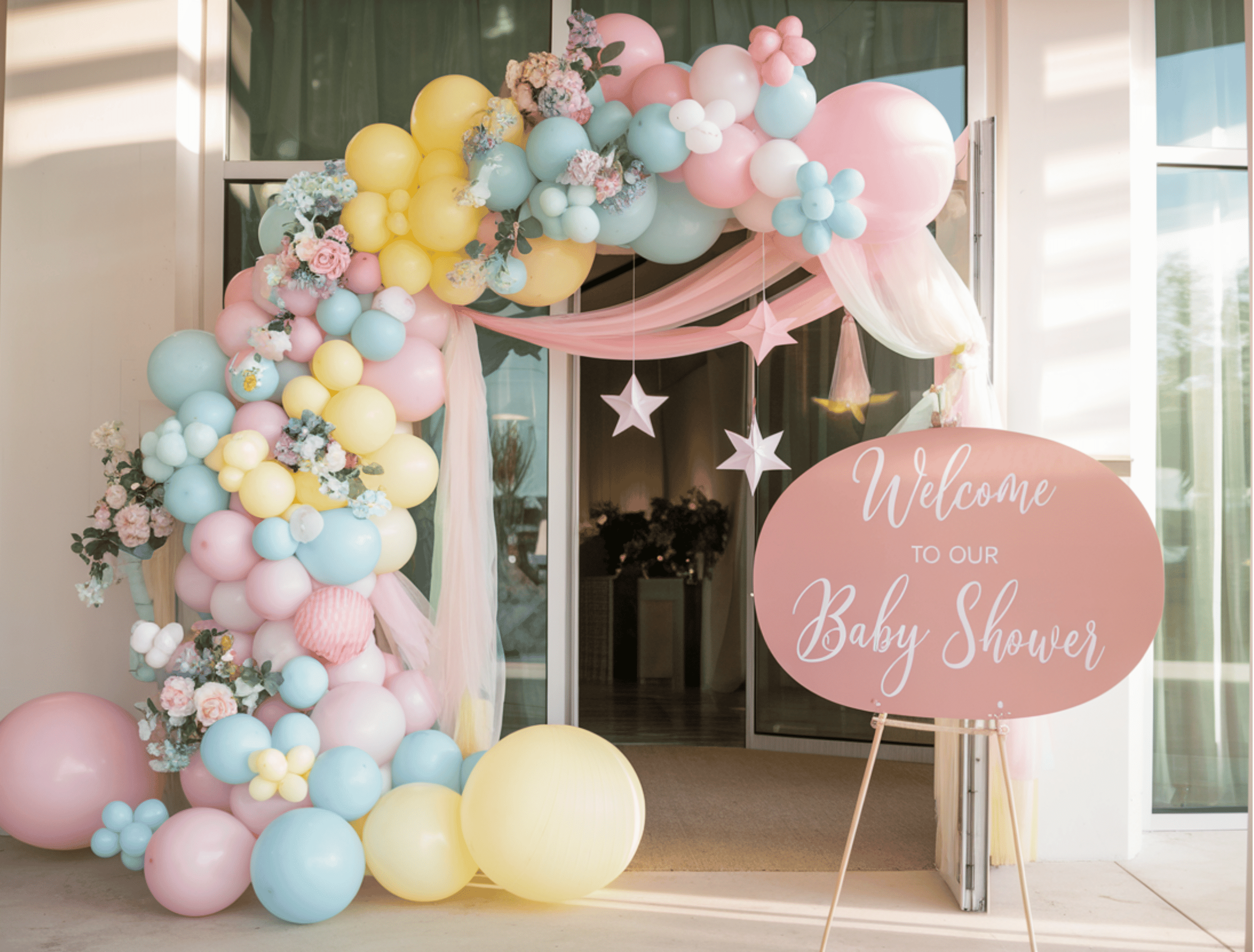 Baby Shower Balloon Arch